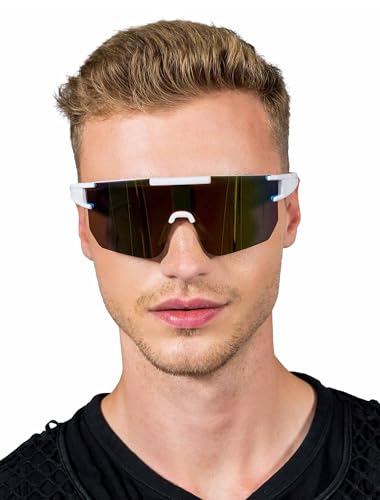 Deiters Sportbrille verspiegelt weiß von Deiters