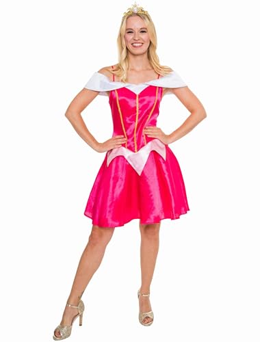 Kleid Prinzessin Märchen Damen rot S von Deiters