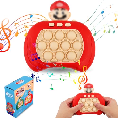 Pop It Game Fidget Spielzeug, Quick Push Bubble Pop Game, Bubble Sensory Squeeze Toys, Sensorisches Fidget-Spielzeug zum Stressabbau Pop It Spiel für Kinder Erwachsene(Super) von Dekewe