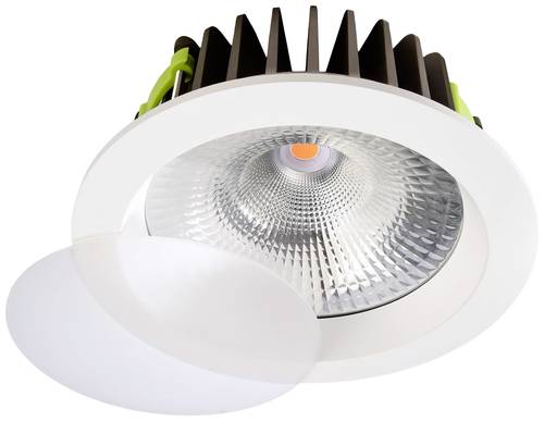 Deko Light 565185 COB 210 LED-Einbauleuchte EEK: G (A - G) LED fest eingebaut 37W Verkehrsweiß (RAL von Deko Light