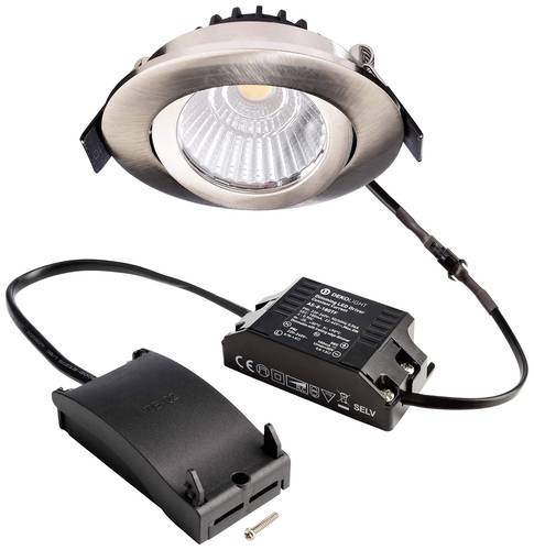 Deko Light 565371 Dione LED-Einbauleuchte EEK: E (A - G) LED LED fest eingebaut 8.50W Nickel von Deko Light