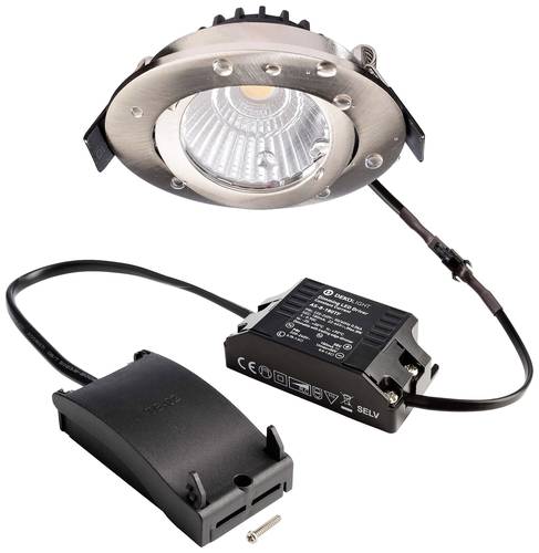 Deko Light 565392 Dione IP LED-Einbauleuchte EEK: E (A - G) LED LED fest eingebaut 8.5W Nickel von Deko Light