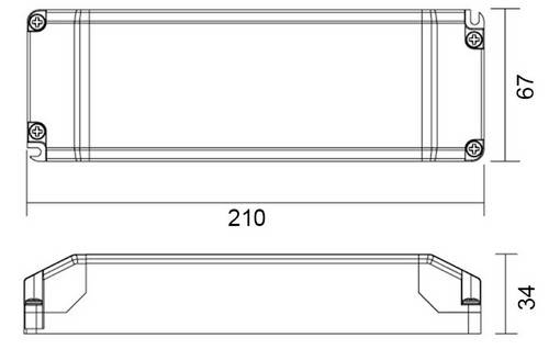 Deko Light 862274 LED-Trafo Konstantspannung 100W 700 - 2080mA 48 V/DC dimmbar 1St. von Deko Light