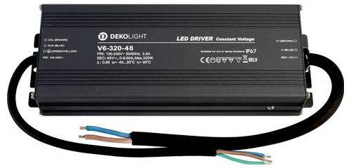 Deko Light 872145 LED-Trafo Konstantspannung 320W 0 - 6660mA 48 V/DC 1St. von Deko Light