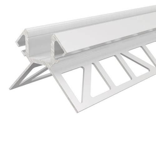 Deko Light 975385 EV-02-12 Fliesen-Profil Aluminium (B x H x T) 45 x 45 x 2500mm 2.50m von Deko Light