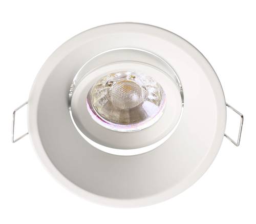 Deko Light Arktur 110019 Deckeneinbauring LED, Halogen GU5.3, MR 16 35W Signalweiß (RAL 9003) von Deko Light