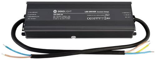 Deko Light IP, CV, V6-240-24 LED-Treiber 240W 0mA - 10A 24V 1St. von Deko Light