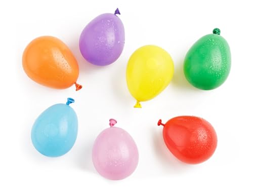 Wasserbomben-Ballons, pastellfarben, 8 cm, 100 Stück von DekoHaus