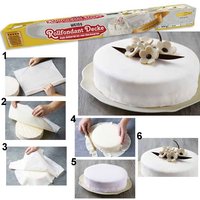 Rollfondant Decke weiß, 300g, 36cm, zum Dekorieren von Backwaren von Dekoback GmbH