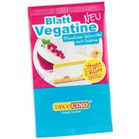 2 Blatt Vegatine, veganes Geliermittel von Dekoback