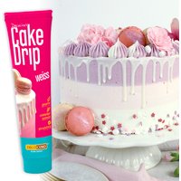 Cake Drip Kuchenglasur in weiß, 90g von Dekoback