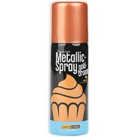 Essbares Metallic-Spray in goldbronze, 30ml von Dekoback