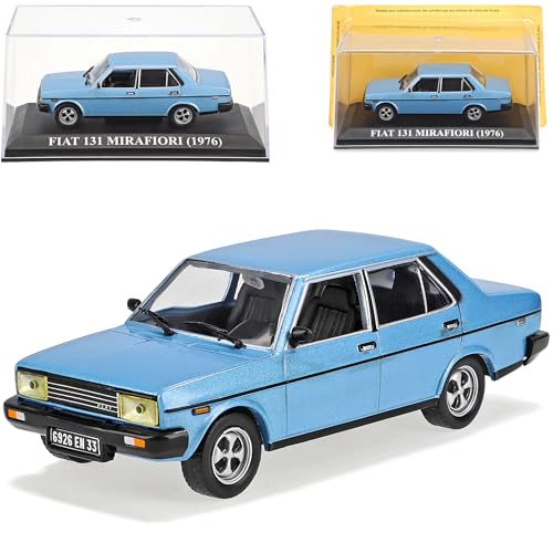 DEL PRADO FIAT 131 Mirafiori 1976 Blau Limousine 1/43 Modell Auto Modellauto Sonderangebot von ZYZYZK