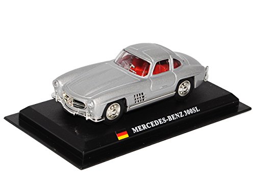 Del Prado Mercedes-Benz 300sl 300 Sl Silber 1/43 Modellauto Modell Auto Sonderangebot von DEL PRADO