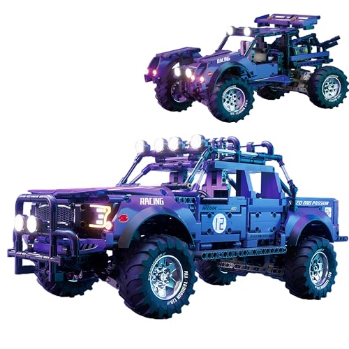Technik Supersportwagen Bausteine Sets, 2 In 1 violett Modell Bausteine, 1689 PCS Auto Bausteine, Rennauto Geschenke für Jugendliche ab 12 Jahre oder Erwachsene Technik Supersportwagen Bausteine Sets, 2 In 1 violett Modell Bausteine, 1689 PCS Auto Bausteine, Rennauto Geschenke für Jugendliche ab 12 Jahre oder Erwachsene von DelightCube