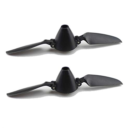 Dellx 2Pcs Xk A800.0006 Propeller Folding Blades For Xk A800 Fixed Wing Glider Upgrade Ersatzteile von Dellx