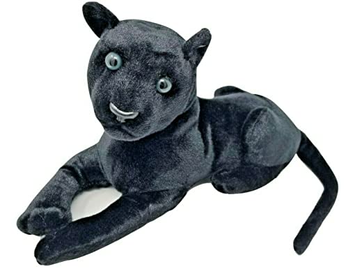 Deluxe Paws Big Cats Wild Realistischer Plüsch, 40 cm (Panther) von Deluxe Paws