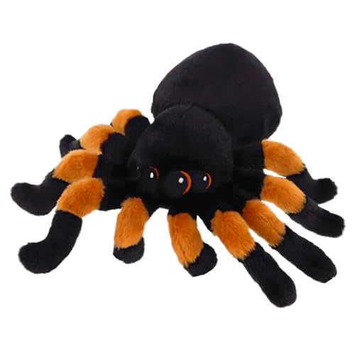 Halloween-Plüschtiere – weich, kuschelig, gruselig – 100% recycelte Öko-Teddybären (Tarantula Spider) von Deluxe Paws