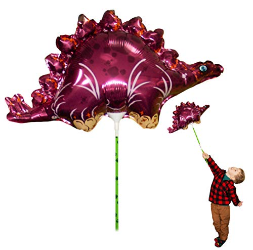 Ballooniacs - Stegosaurus luftgefüllt Tierballon von Deluxebase. Eine farbenfrohe und wiederverwendbare aufblasbare Geburtstagsfeier Dekoration für Kinder von Deluxebase