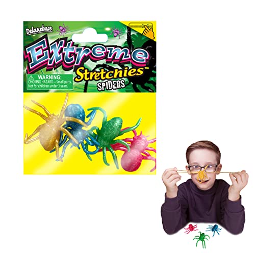 Deluxebase 6973 Extreme Stretchies - Spiders Stofftiere, bunt von Deluxebase