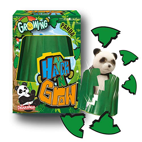 Hatch n Grow Mini XXXXX von Deluxebase. Kleines (6,5 cm), schlüpfendes und wachsendes Ei mit Fantasiespielzeug. Ins Wasser Legen für EIN magisches, Sich verwandelndes Spielzeug, von Hatch n Grow