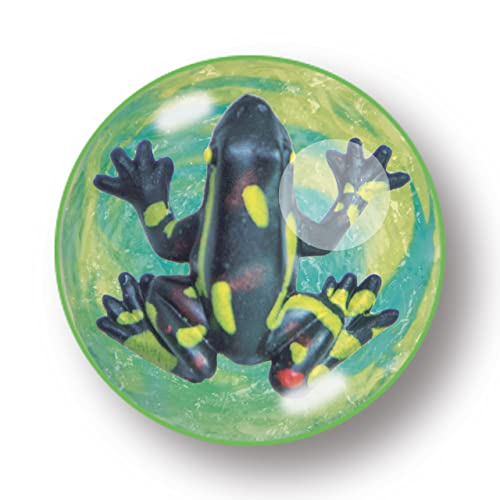 Mega Bounce - Frosch von Deluxebase Ein großer Hüpfball mit Tierfigur im Inneren, ein tolles Spielzeug für Kinder von Deluxebase