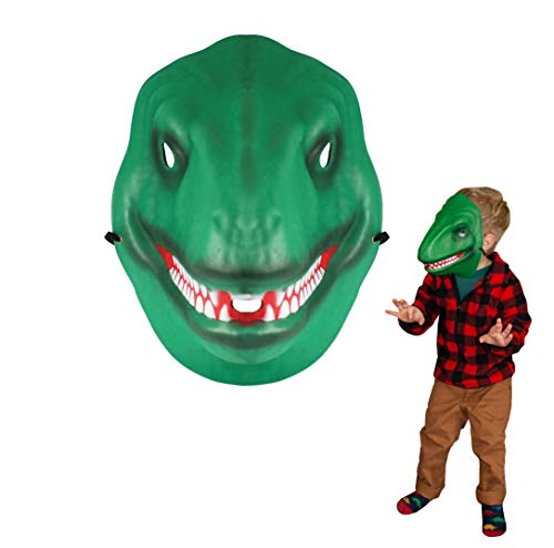 Deluxebase Wild Faces - T-Rex Sichere Schaumtiermasken für Kinder von Deluxebase