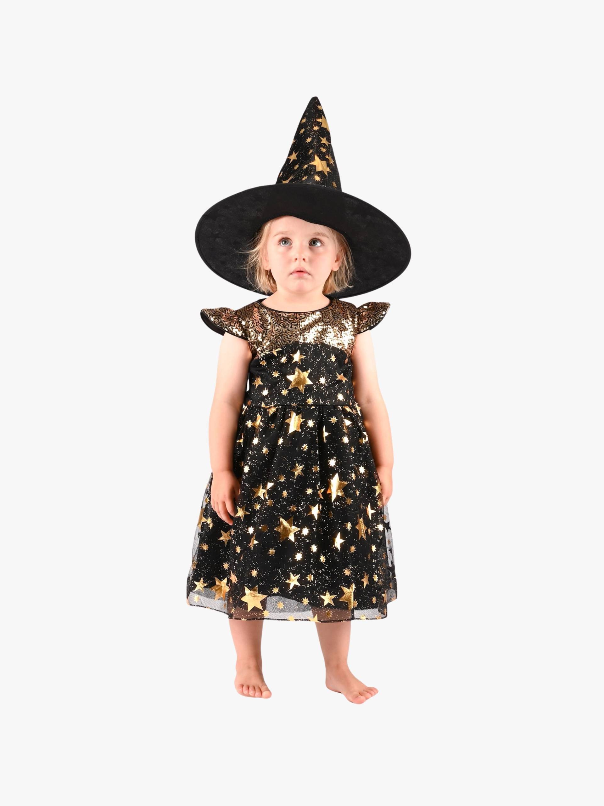 Den Goda Fen Kostüm Hexe Kleid Mit Hut, 122-128 Den Goda Fen Kostüm Hexe Kleid Mit Hut, 122-128 von Den Goda Fen