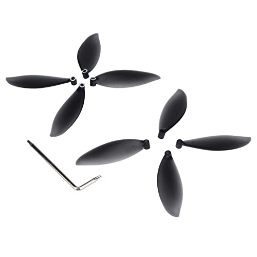 Denash Ausgewogener Propeller, 8 Teile/Satz Leichter Drohnen-Propellerblatt-Ersatzpropeller, für RC von Denash