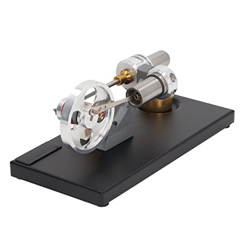 Denash DIY Stirling Motormodell Ornament, Dual -Generator -Desktop Spielzeug für Kinderwissenschaftsdemo, Aluminiumlegierung/Edelstahl/Messing, 180 X 90 X 85 Mm Denash DIY Stirling Motormodell Ornament, Dual -Generator -Desktop Spielzeug für Kinderwissenschaftsdemo, Aluminiumlegierung/Edelstahl/Messing, 180 X 90 X 85 Mm von Denash