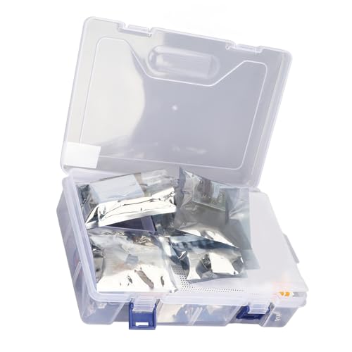 Denash Electronic Components Set, Premium Starter Kit für R3 mit Zuverlässigen Materialien und Einfacher Betrieb für Elektronische Erkundungen Denash Electronic Components Set, Premium Starter Kit für R3 mit Zuverlässigen Materialien und Einfacher Betrieb für Elektronische Erkundungen von Denash