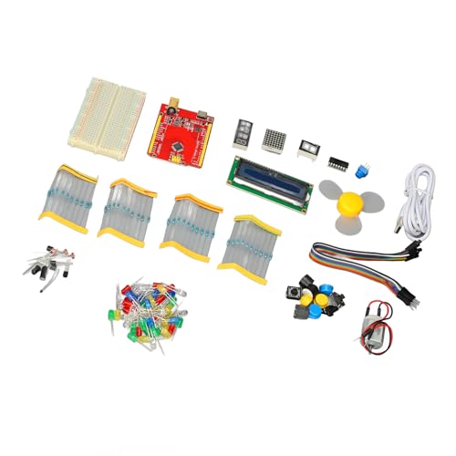 Denash Entwicklungsboard -Lernkit Umfassende Programmierset für Scratch Mixly mit Mehreren Sensoren und Aktuatoren für Schüler Lehrer -Enthusiasten Abs Plastik Denash Entwicklungsboard -Lernkit Umfassende Programmierset für Scratch Mixly mit Mehreren Sensoren und Aktuatoren für Schüler Lehrer -Enthusiasten Abs Plastik von Denash
