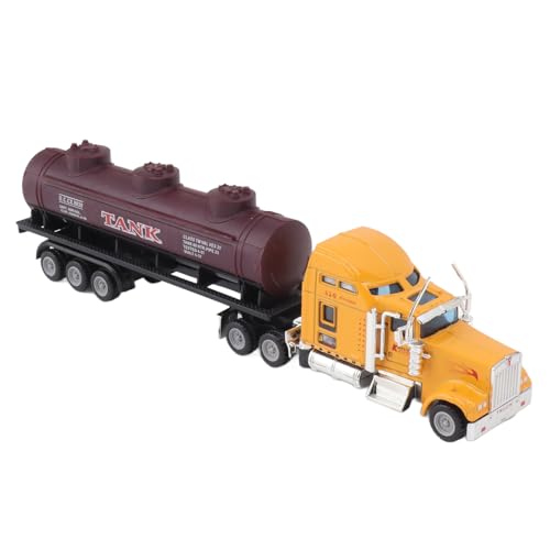 Denash Tankwagen-Modell, Exquisites Öltanker-LKW-Spielzeug, Lebendiger Reibungsantrieb, Einfach zu Bedienen, für für Schlafzimmer für Kindergarten von Denash