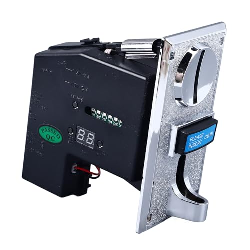 Spiel-Münzschlitzprüfer, Mehrzweck-Münzprüfer, Multi-Währungserkennung, Unterstützt 6 Arten von Münzen für die Waschmaschine Spiel-Münzschlitzprüfer, Mehrzweck-Münzprüfer, Multi-Währungserkennung, Unterstützt 6 Arten von Münzen für die Waschmaschine von Denash