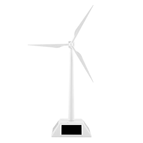 Windmühlengenerator, Solar-Windmühlen-Spielzeug, Solarbetriebene Windmühle, Windturbinen-Spielzeug, Küche, Schule, Spielzeugladen für Garten, Büro, Bar von Denash