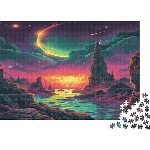 Blauer Planet 1000 Teile Puzzle, Puzzles Für Erwachsene, 1000 Teile Puzzlespiel Für Jugendliche & Erwachsene Puzzlespiel Puzzel 1000pcs (75x50cm) von DengMouu