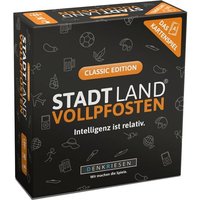 DENKRIESEN - STADT LAND VOLLPFOSTEN® - Das Kartenspiel - CLASSIC EDITION 'Intelligenz ist relativ' von D&R Denkriesen GmbH