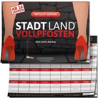 Denkriesen - Stadt Land Vollpfosten® - Rotlicht Edition 'jetzt Wird's Dreckig.' - A4 von D&R Denkriesen GmbH