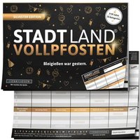 DENKRIESEN DEN09262 TADT LAND VOLLPFOSTEN – SILVESTER EDITION (DinA5-Format) von Denkriesen