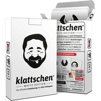 DENKRIESEN KL1210 DENKRIESEN - klattschen® - WHITE EDITION "Die offizielle Erweiterung des Kult-Trinkspiels" von Denkriesen