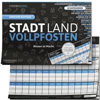 DENKRIESEN SL2002 STADT LAND VOLLPFOSTEN® - EINSTEIN EDITION "Wissen ist Macht" von Denkriesen