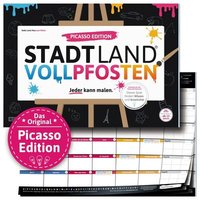 DENKRIESEN SL2003 STADT LAND VOLLPFOSTEN® – PICASSO EDITION – “Jeder kann malen.” von Denkriesen