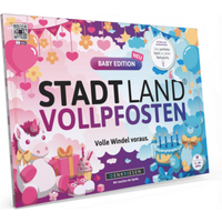 DENKRIESEN SL2028 Stadt Land Vollpfosten® - BABY EDITION - Volle Windel voraus. - A4 von Denkriesen