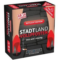 DENKRIESEN SL3009 STADT LAND VOLLPFOSTEN® – Das Kartenspiel – Rotlicht Edition von Denkriesen