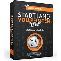 DENKRIESEN SL601 Stadt Land Vollpfosten® Levels | Classic Edition – "Intelligenz ist relativ." von Denkriesen