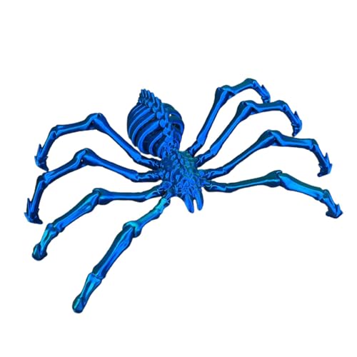 Deojtga 3D-Gelenkspinne, 3D-gedrucktes Spinnenspielzeug | Bewegliche Gelenke Wolf Spider Fidget Toys | Schreibtischspielzeug zum Stressabbau für das Klassenzimmer, den Arbeitsplatz, Zuhause, von Deojtga