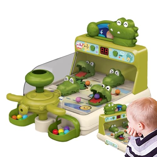 Deojtga Dinosaurier-Flipper,Flipper für Kinder | Kreative Arcade-Tabletop-Flipper-Spiele Arcade-Spiele für Kinder - Innovatives elektronisches Tisch-Flipperspiel, Miniatur-Flipper für Kinder im Alter von Deojtga