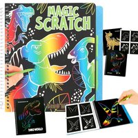 Dino World Magic Scratch Book Dino World Magic Scratch Book von Depesche Vertrieb