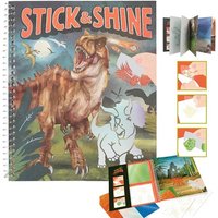 Dino World Malbuch Stick & Shine von Depesche Vertrieb