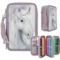 Miss Melody 3 Fach Federtasche FANTASY HORSE von Depesche Vertrieb